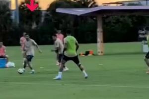 马卡报晒阿根廷训练配合：帕斯脚后跟磕传→小蜘蛛挑球→梅西破门