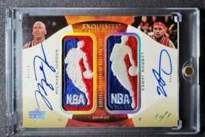 史上第三高成交价！詹姆斯&乔丹双签球星卡拍出1000万美元高价！