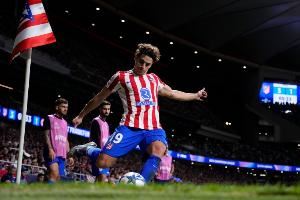 马竞双星连线，阿尔瓦雷斯本赛季9球4助，朱利亚诺-西蒙尼3球5助